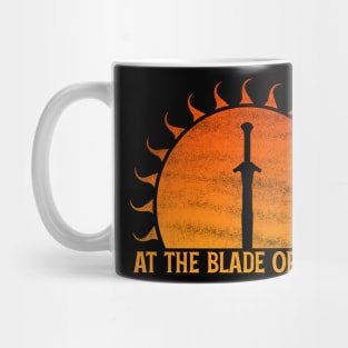At the Blade of Dawn (Sunflame): Fantasy Design Mug